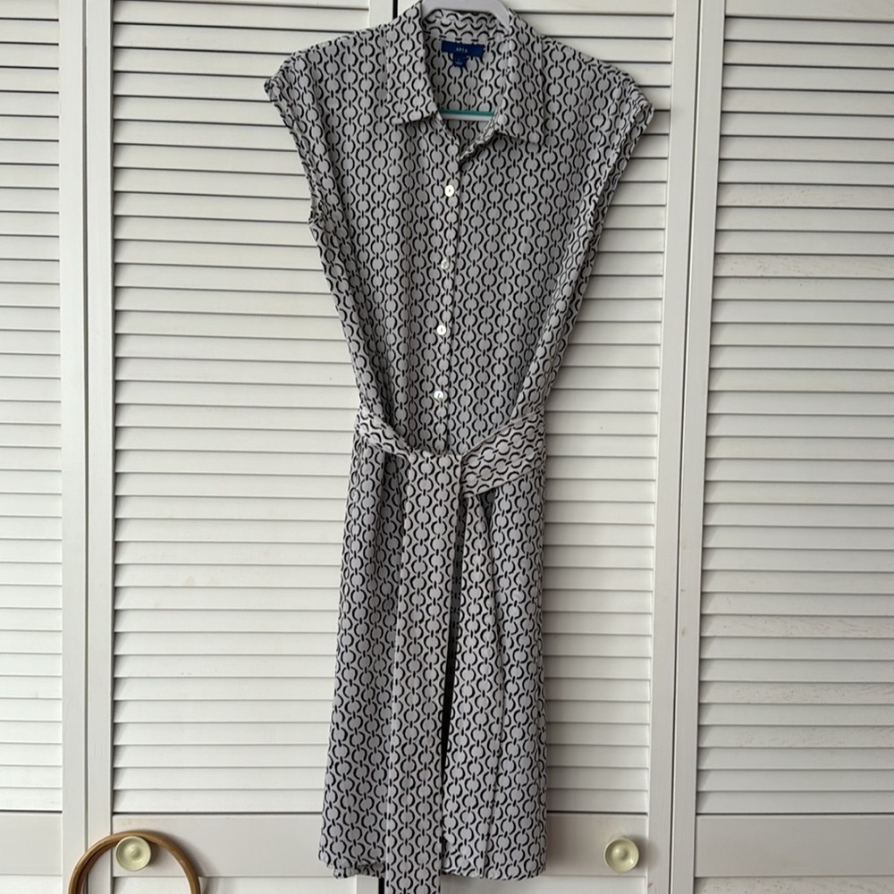 Black and White shirt dress